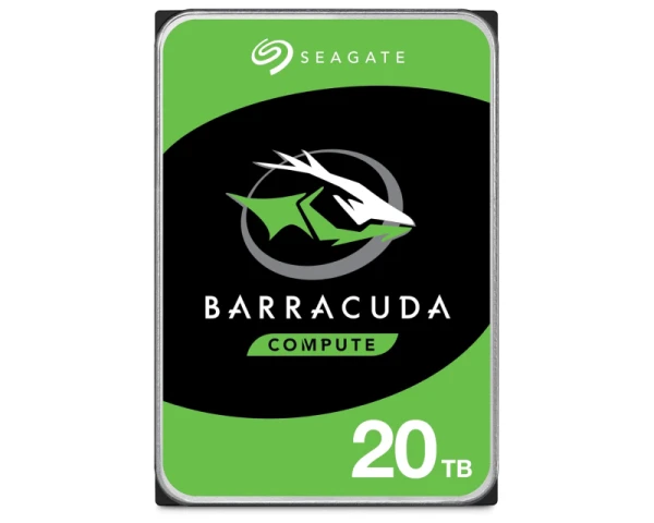 SEAGATE 20TB 3.5 inča SATA III 512MB 7.200rpm ST20000DM001 Barracuda hard disk