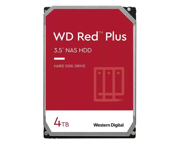WD 4TB 3.5 inča SATA III 256MB IntelliPower WD40EFPX Red Plus hard disk