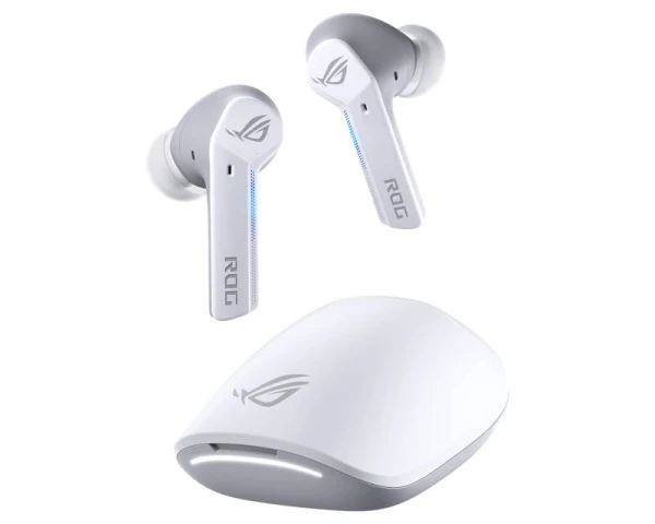 ASUS ROG CETRA True Wireless Bežične gaming slušalice sa mikrofonom bele 