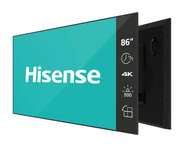 HISENSE 86 inča 86GM50D 4K UHD 500 nita Digital Signage Display - 187 Operation 