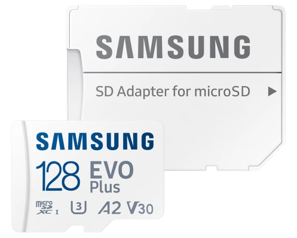SAMSUNG Memorijska kartica EVO PLUS MicroSD Card 128GB + Adapter MB-MC128SA 