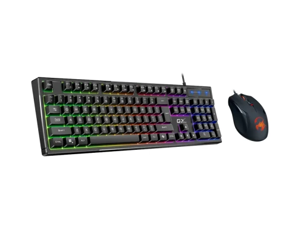 GENIUS Scorpion KM-GX6 Gaming RGB USB YU crna tastatura +  miš 
