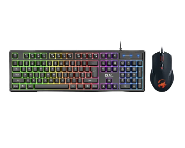 GENIUS Scorpion KM-GX6 Gaming RGB USB YU crna tastatura +  miš 