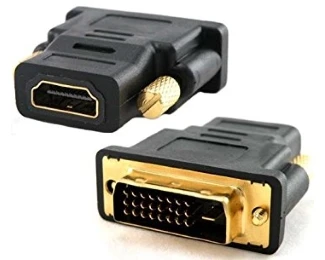 E-GREEN Adapter DVI-D Dual Link (M) - HDMI (F) crni 