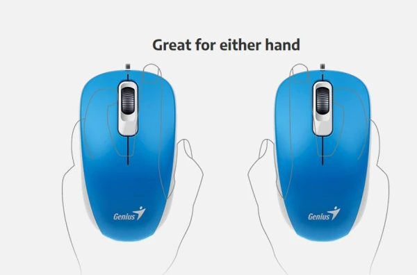GENIUS DX-110 USB Optical beli miš 