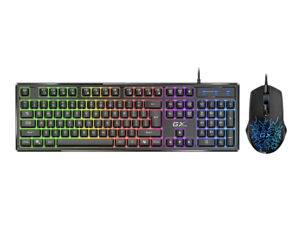 GENIUS Scorpion KM-GX3 Gaming RGB USB YU crna tastatura +  miš 