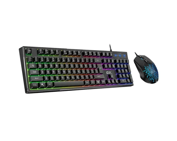 GENIUS Scorpion KM-GX3 Gaming RGB USB YU crna tastatura +  miš 