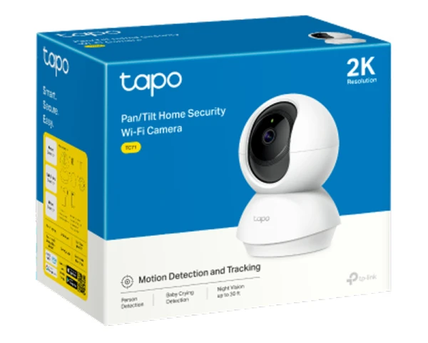TP-LINK_ TC71 4MP PanTilt Home Security WiFi Camera 