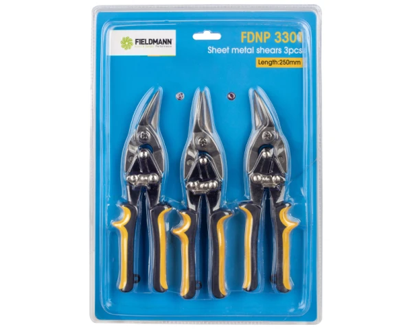 FIELDMANN FDNP 3301 Set makaza za lim (3 dela) 