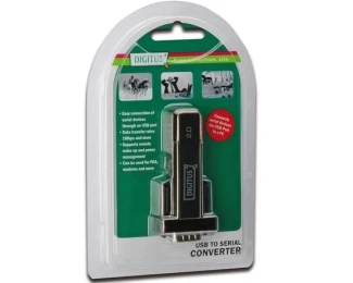 DIGITUS Adapter USB 2.0 tip A (M) - Serijski port (RS-232) 9pin (M) crni DA-70156 