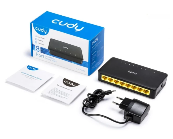 CUDY FS108D 8port switch 