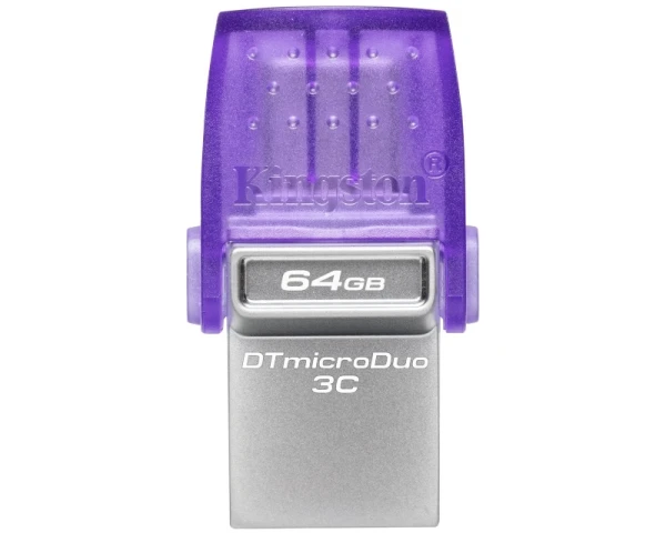 KINGSTON 64GB DataTraveler MicroDuo 3C USB 3.2 flash DTDUO3CG364GB 