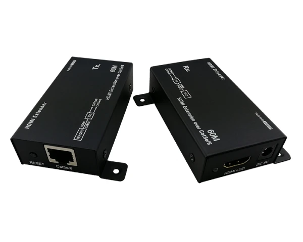 E-GREEN Adapter-Konvertor HDMI extender - RJ 45 cat5e6, 60m 