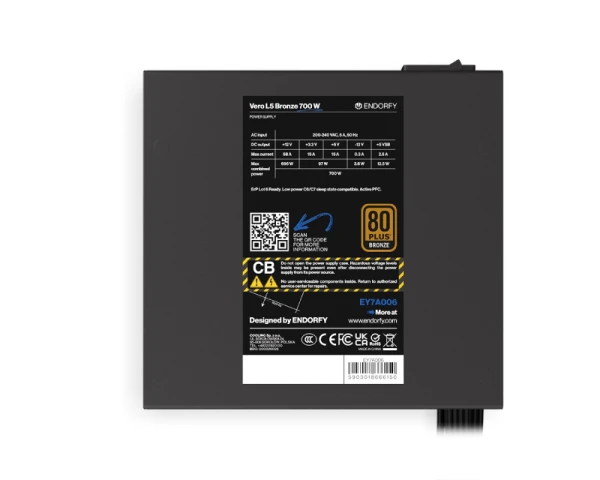 ENDORFY Vero L5 Bronze 700W napajanje (EY7A006) 