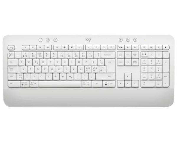 LOGITECH K650 Signature Wireless US bela tastatura 