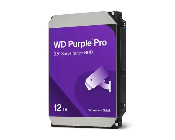 WD 12TB 3.5 inča SATA III 512MB 7.200rpm WD122PURP Purple Pro hard disk