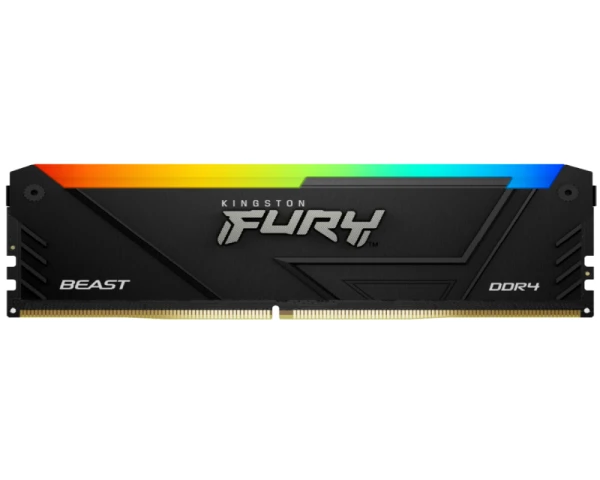 KINGSTON DIMM DDR4 8GB 3600MTs KF436C17BB2A8 Fury Beast RGB Black 