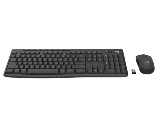 LOGITECH MK370 Combo Wireless US tastatura + miš crna 
