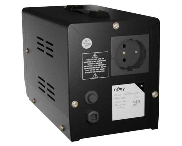 NJOY Alvis AVR 1000VA 600W (AVRL-10001AL-CS01B) 