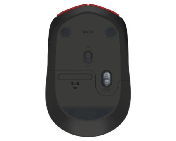 LOGITECH M171 Wireless crveni miš 