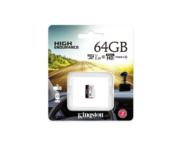 KINGSTON Memorijska kartica UHS-I microSDXC 64GB C10 A1 Endurance SDCE64GB 