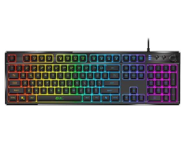 GENIUS Scorpion K7 Plus Gaming USB US crna tastatura 