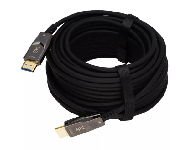 E-GREEN AOC Optički Kabl HDMI 2.1 MM 100m crni 8K60Hz 48 Gbps 