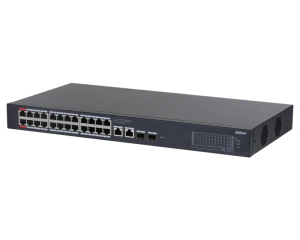 DAHUA CS4228-24GT-375 28-Port Cloud Managed Desktop Gigabit Switch with 24-Port PoE 