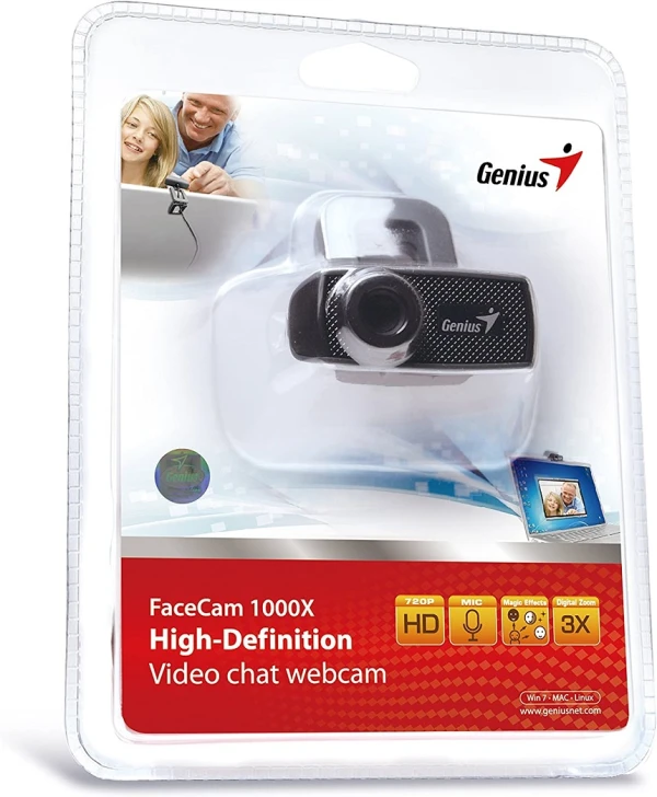 GENIUS FaceCam 1000X V2 web kamera 