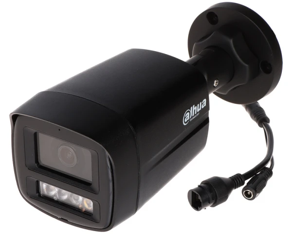 DAHUA IIPC-HFW1439TL1-A-IL-0280B-BLACK 4MP Entry Smart Dual Light Fixed-focal Bullet Network kamera 