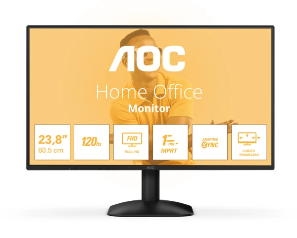 AOC 23.8 inča 24B31H FHD 1920x1080 IPS 120 Hz monitor 