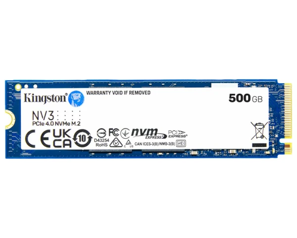 KINGSTON 500GB M.2 NVMe SNV3S500G series NV3 SSD 