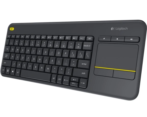LOGITECH K400 Plus Wireless Touch US crna tastatura 