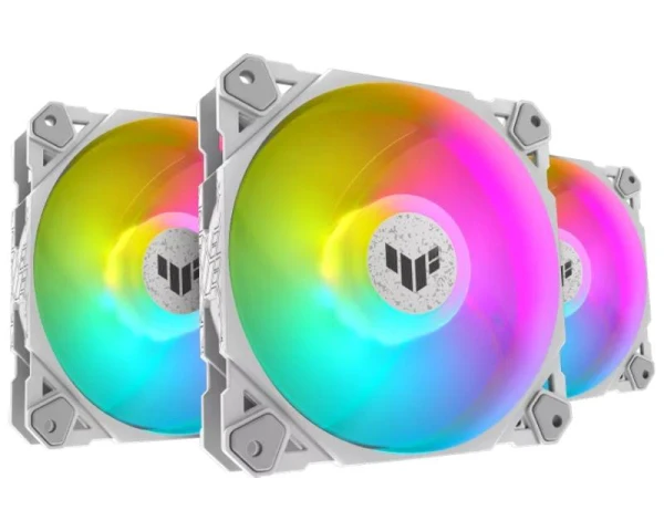 ASUS TUF GAMING TF120 ARGB WHITE EDITION 3IN1 ventilator 