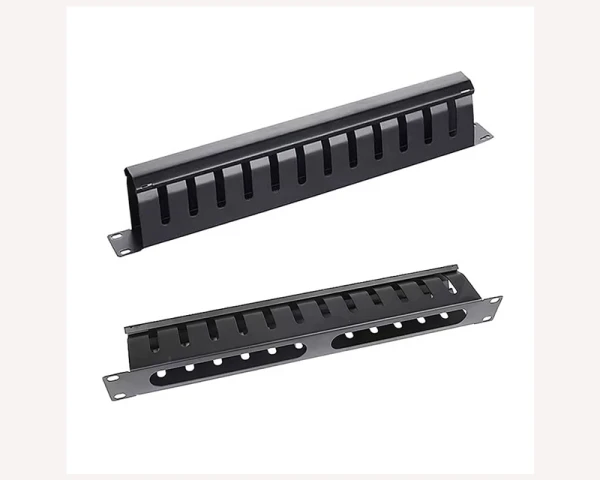 MAXPRO LINE Panel ranzirni 19 inča, kanalica, metalni, 1U 