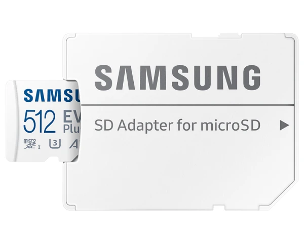 SAMSUNG Memorijska kartica EVO PLUS MicroSD 512GB + Adapter MB-MC512SA 