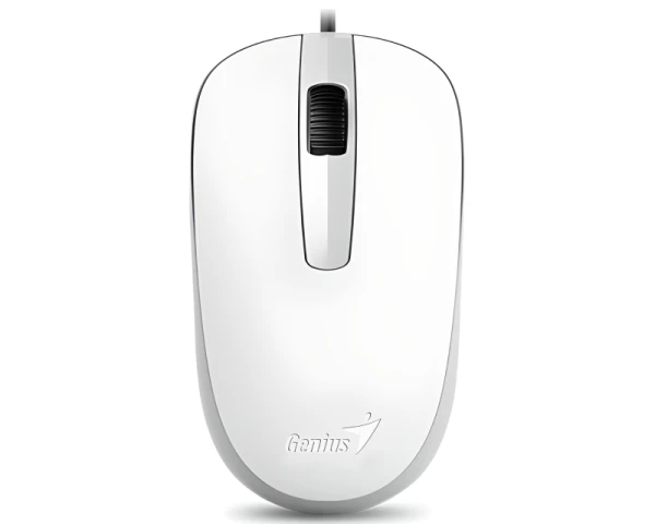 GENIUS DX-120 USB Optical beli miš 