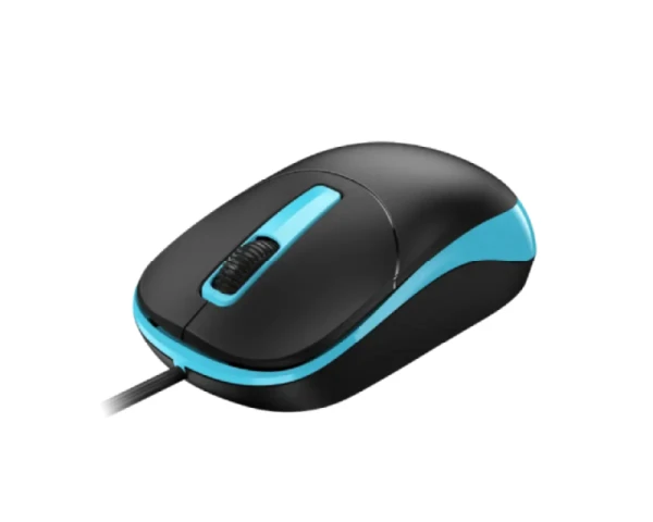 GENIUS DX-123 USB Optical crno-plavi miš 