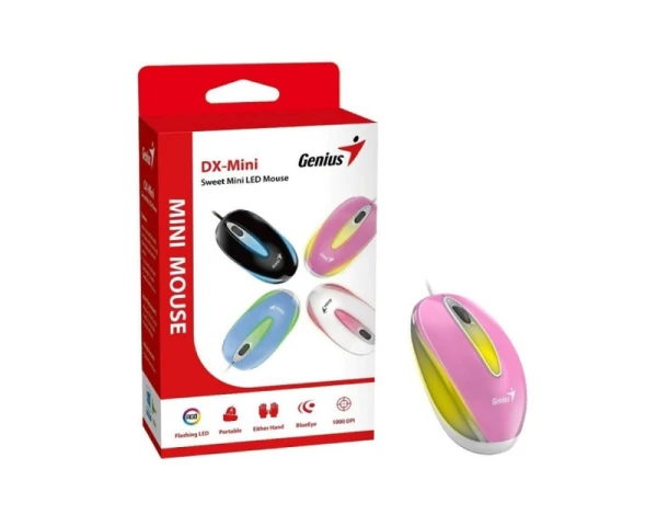 GENIUS DX-Mini USB roze miš 