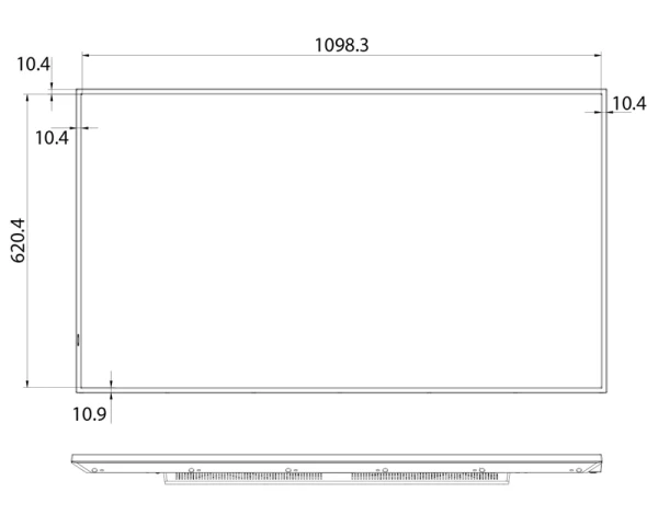 HISENSE 50 inča 50GM50D 4K UHD 500 nita Digital Signage Display - 187 Operation 