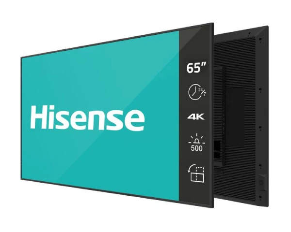 HISENSE 65 inča 65DM66D 4K UHD 500 nita Digital Signage Display - 247 Operation 