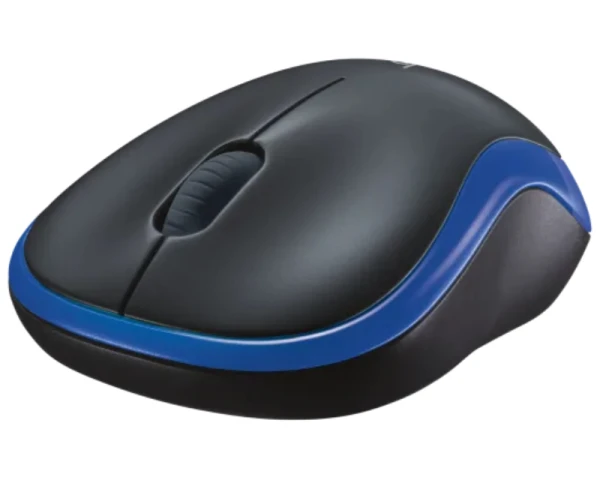 LOGITECH M185 Wireless plavi miš Retail 
