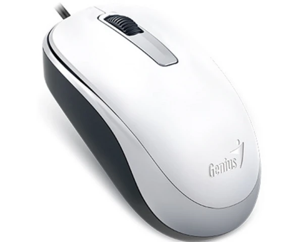 GENIUS DX-125 USB Optical beli miš 