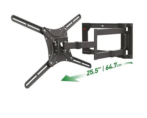 BARKAN 4400.B LCD TV zglobni zidni nosač do 86 inča za ravne i zakrivljene televizore 