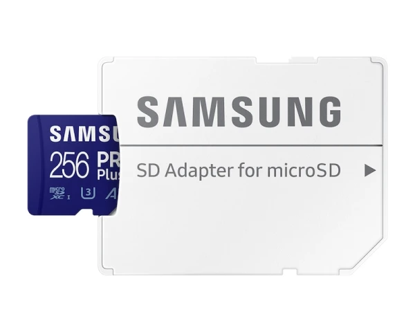 SAMSUNG Memorijska kartica PRO PLUS MicroSDXC 256GB U3 + Adapter MB-MD256SA 