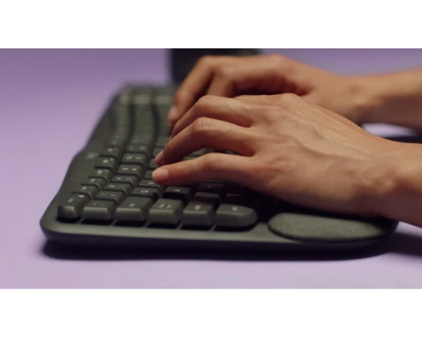 LOGITECH Wave keys wireless US tastatura Graphite OEM 