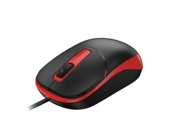 GENIUS DX-123 USB Optical crno-crveni miš 