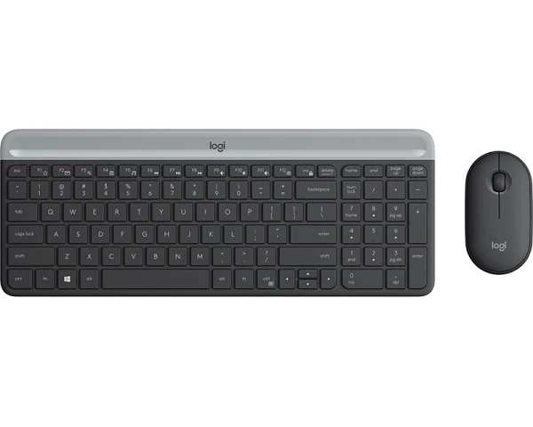 LOGITECH MK470 Wireless Desktop YU Graphite tastatura + miš 