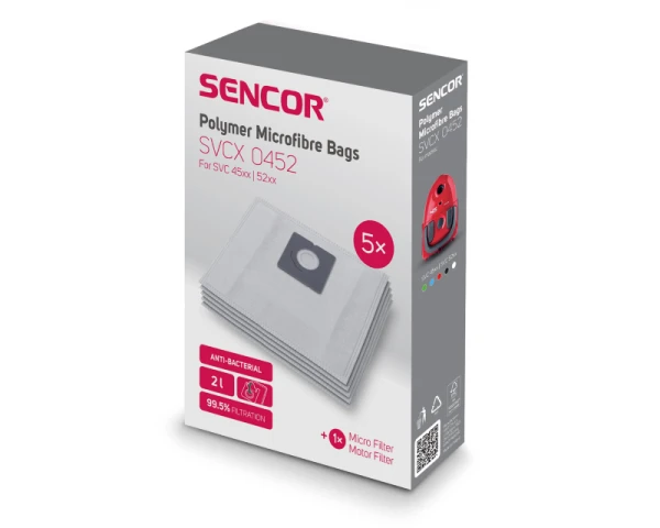 SENCOR SVCX 0452 Kese za usisivač SVC 4552 (5 kom) 