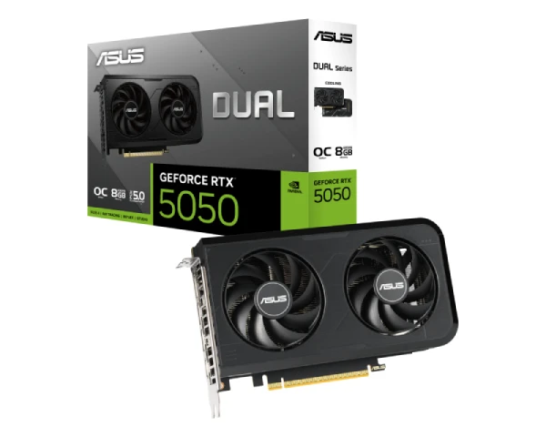 ASUS nVidia GeForce RTX 5050 8GB 128bit DUAL-RTX5050-O8G grafička karta